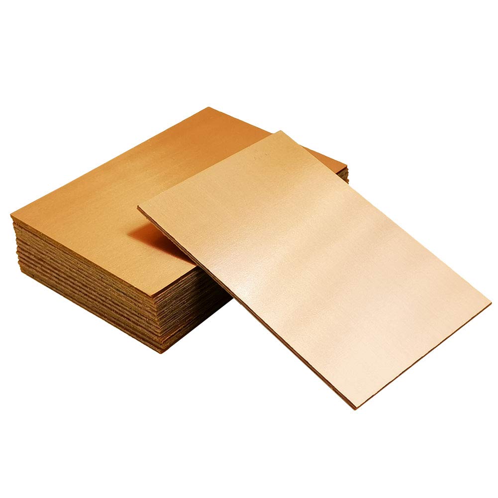 Amazon.com: YUNGUI 15Pcs FR4 Copper Clad Blank PCB,100 x 70 x 1.5